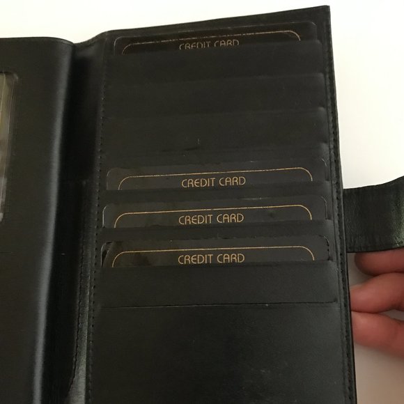 Black Badge Shield ID Case Wallet - Picture 10 of 11